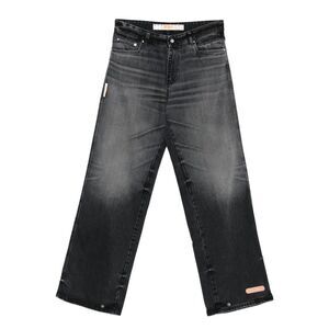 Pdf Grey Denim - Wide-Leg Jeans Men